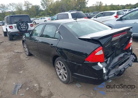 2012 Ford Fusion Sel from USA, damaged, VIN 3FAHP0CG7CR130603